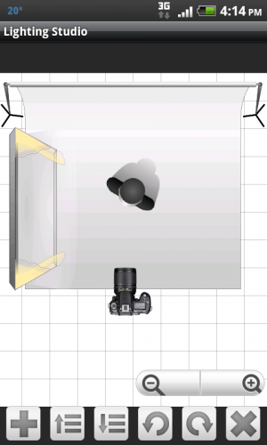 Abbildung 9: Lighting Studio ist ein ideales Tool um Belichtungseinstellungen zu gestalten.