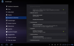 Abbildung 3: Wenn Sie Ihr Android-Tablet verschlüsseln, dann sind Ihre Daten in ausgeschaltetem Zustand absolut sicher..