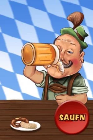 Bier Rülpser konzentriert sich auf das Wesentliche auf der Wiesn.