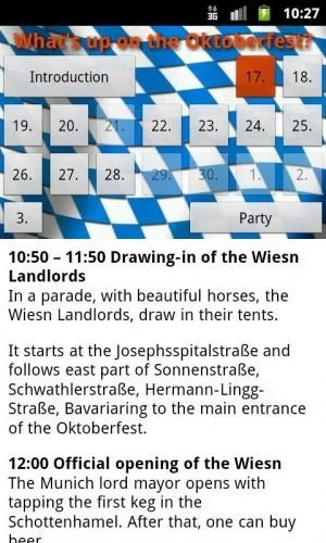 Ein praktischer Kalender hilft, im Festbetrieb den Überblick zu behalten.