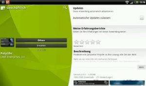 Abbildung 7: Gekaufte Apps können Sie innerhalb von 15 Minuten über den Market wieder zurückgeben. Das Geld wird automatisch erstattet.