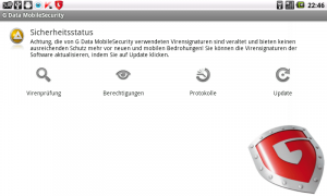 Abbildung 8: Der Funktionsumfang der G-Data-Lösung ist für 10 Euro im Jahr recht überschaubar.