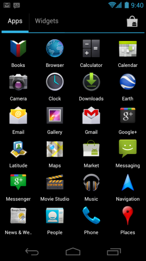 Abbildung 5: Der neue Apps-Launcher "All Apps" sieht zwar gleich aus wie bisher, bietet aber deutlich mehr Funktionen.