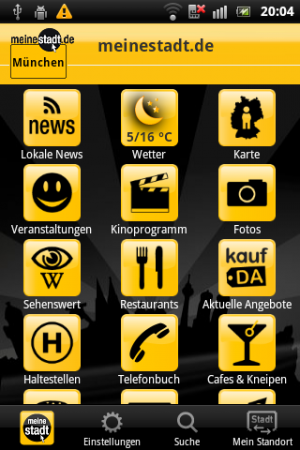 Abbildung 9: Die Designer von meinestadt.de halten nicht viel von "weniger ist mehr".