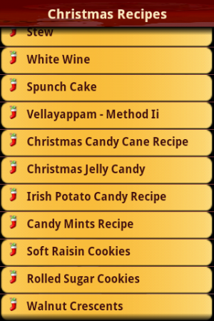 Abbildung 11: Hat man alle Rezepte aus den Christmas Recipes ausprobiert, hat man entweder einen großen Magen oder ist geplatzt.