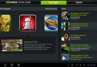 Neues aus der Tegra-Zone
