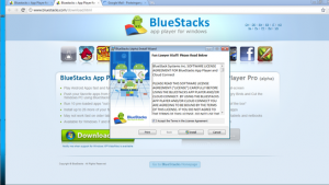 Abbildung 2: Die BlueStacks-Installation gestaltet sich einfach.
