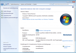 Abbildung 4: In der Systemsteuerung finden Sie heraus, ob Sie die 32- oder 64-Bit-Version von Windows einsetzen.