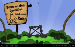 Anfangs erreicht man das Ziel noch leicht.