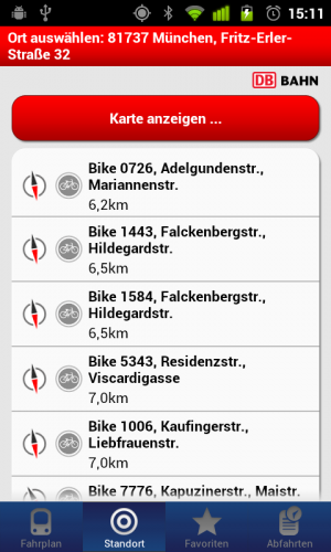Die Bahn integriert ihre Dienste Call a Bike und Flinkster
