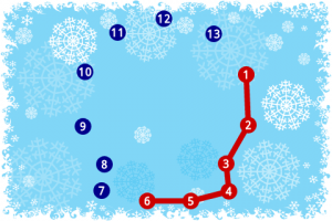 Abbildung 8: Malen nach Zahlen mit Kids Connect the Dots Xmas.