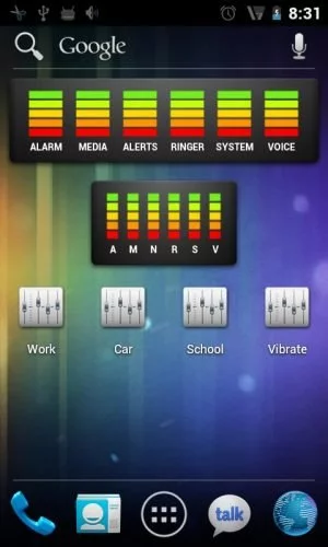 Abbildung 2: Der Audio Manager Pro ist bereits fit für Android 4.0.
