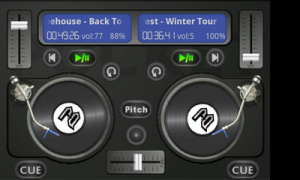 Abbildung 3: Mit Pocket DJ machen Sie Ihr Smartphone zum virtuellen Plattenteller.