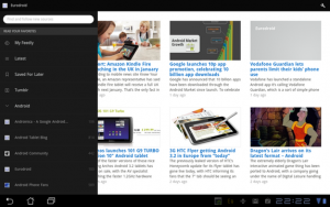 Abbildung 5: Der Newsreader Feedly gehört zu den besten überhaupt und macht auf einem Tablet doppelt Spaß.