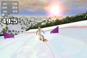Abbildung 9: Jagen Sie den Hang hinunter und tricksen Sie wie ein Snowboard-Profi.