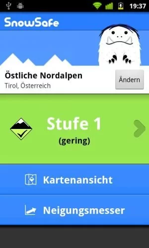 Abbildung 17: Mit Snow Safe gehen Sie auf Nummer sicher.