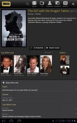 IMDb hält für Filmfans vielerlei Informationen bereit.
