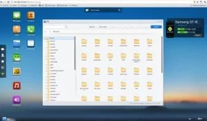 Abbildung 3: Alles auf einem Blick und trotzdem aufgeräumt: AirDroid gehört zu den optisch ansprechenderen Anwendungen.
