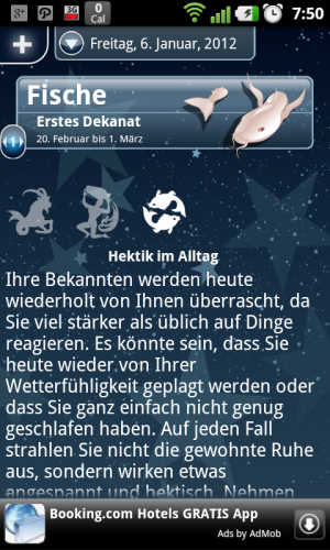 Abbildung 12: Je nach Dekade lautet Ihr Horoskop anders, auch wenn Sie ein Fisch sind.