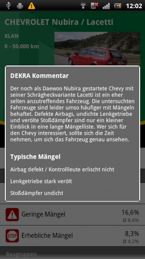 Der Nubira hat oft massive Probleme, vielleicht sollte man besser die Finger von diesem Koreaner lassen.