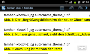 Abbildung 15: Welcher Dateiname ist denn nun richtig?