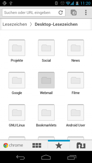 Abbildung 4: Chrome synchronisiert auf Wunsch Ihre Lesezeichen automatisch über die Google Cloud. Auf dem Desktop muss die Funktion extra aktiviert werden.