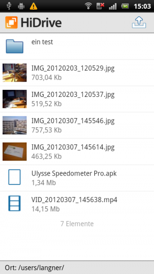 Abbildung 3: HiDrive ist der einzige Cloud-Speicherdienst aus Deutschland. Kostenlos gibt es bei Free-HiDrive 5GByte Platz in der Cloud.