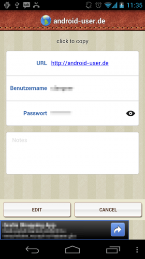 Mit Pocket haben Sie immer ihre wichtigsten Daten sicher in der Tasche.