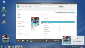 Der Google Music Player integriert den Cloud-Music-Dienst in den Desktop.