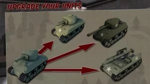 Abbildung 3: Rüsten Sie Ihre Einheiten auf, vergessen Sie auch den Nachschub nicht. Ohne Munition ist der beste Panzer nutzlos.