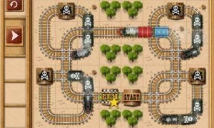 Nur für Schwindelfreie: Bei Rail Maze dreht sich vieles im Kreis.