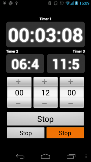 Der Kitcher Timer in der älteren Version.