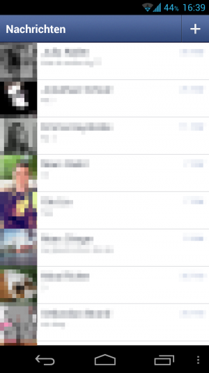 Abbildung 7: Schnell mal eine Nachricht versenden? Alles kein Problem mit dem Messenger!