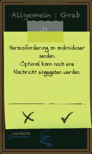 Abbildung 9: Fordern Sie Ihre Freunde heraus, um Ihre Chancen auf Quizpunkte zu erhöhen.