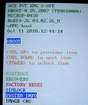 Abbildung 4: Über das Bootmenü erstellen Sie ein Backup und installieren alternative ROMs.