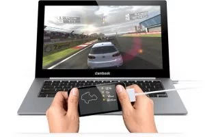 Office, Präsentationen oder Spiele. Das ClamBook wird zur mobilen Plattform.
