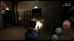 Dank der Bullet Time verlangsamen Sie das Spielgeschehen.