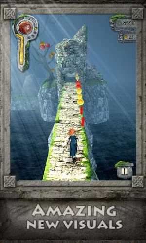 In Temple Run: Brave ist auch Merida, eine hervorragende Bogenschützin, mit von der Partie.