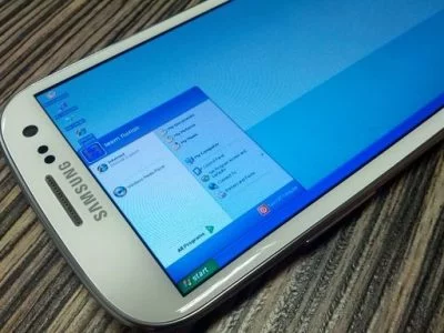 XP Mod Launcher auf einem Samsung Galaxy SIII.