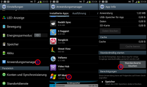 Deaktivieren Sie XP Mode Launcher als Standard-Launcher.