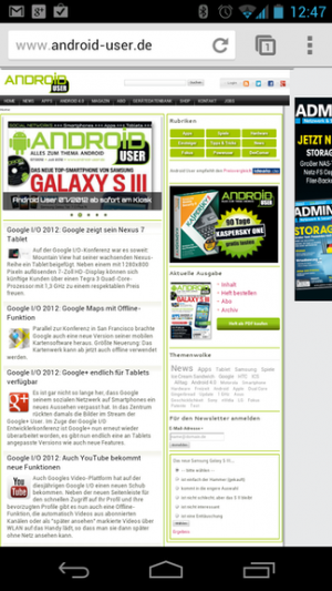 Chrome für Android verlässte die Beta-Phase.