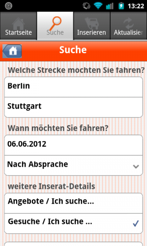 Abbildung 9: Von Großstadt zu Großstadt kommt man ohne Probleme.
