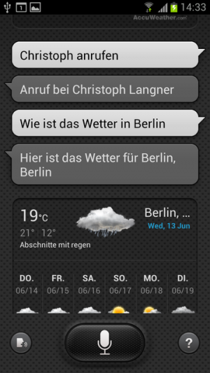 Abbildung 7: S-Voice ist das Pendant zu Apples Siri. Der Assistent gehorcht Ihnen aufs Wort.