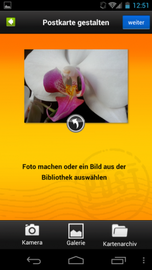 Abbildung 9: Das Bild wird automatisch auf die richtige Größe zugeschnitten.