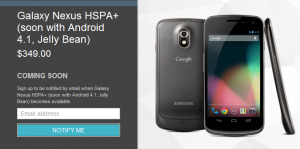 Das Galaxy Nexus wird in Kürze mit Android 4.1 "Jelly Bean" verkauft und sollte dann keine Apple-Patente mehr verletzen.
