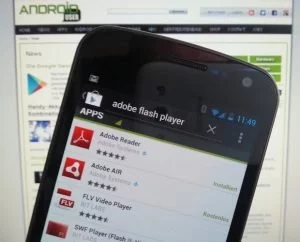 Im Play Store ist Adobe Flash ab heute nicht mehr zu haben.
