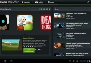 Neues aus der Tegra-Zone