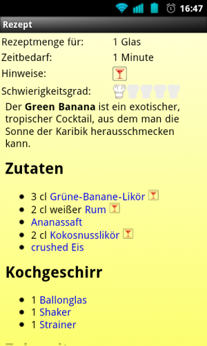 Abbildung 5: Die Verlinkung innerhalb des Artikels erklärt Ihnen Zutaten und Begriffe.