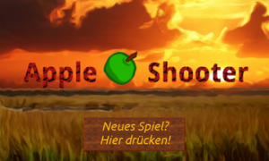 Abbildung 2: So wird das Titelbild unseres Spiels aussehen.
