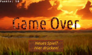 Abbildung 4: Nach dem Ende des Spiels muss es irgendwie weiter gehen.